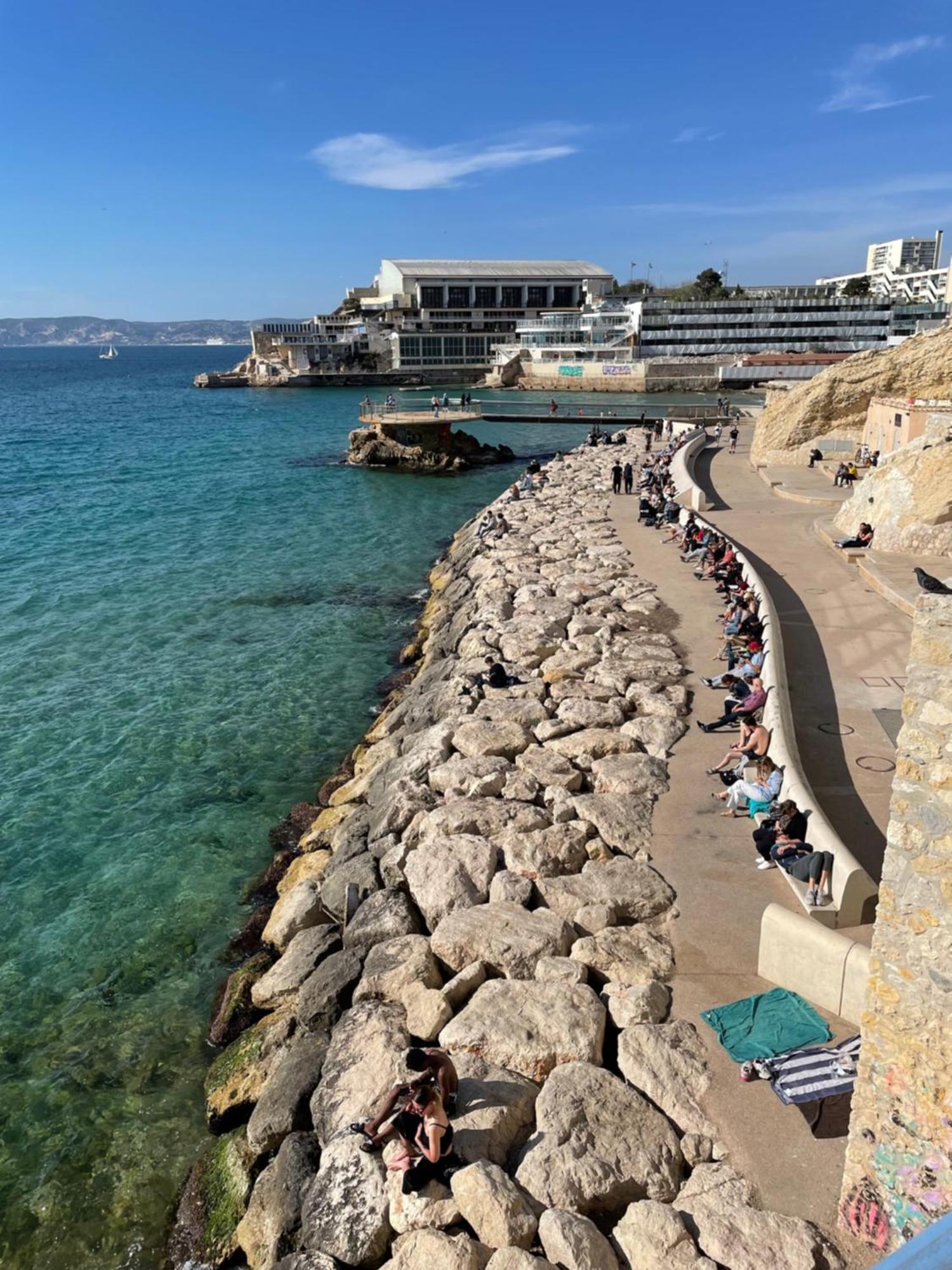 Studio Vieux-Port Vue Basilique Notre-Dame Marseilles Exterior foto